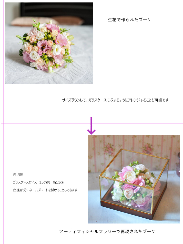 オーダーメイドブーケ　結婚記念日　プレゼント