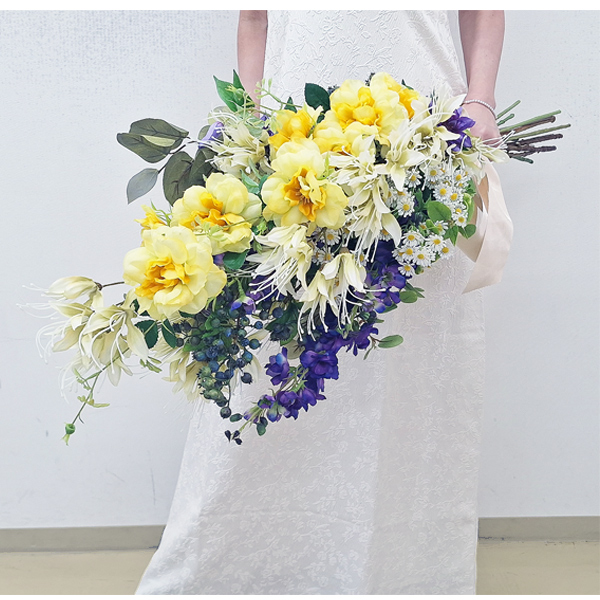 アーティフィシャルフラワーブーケ　大きい　
