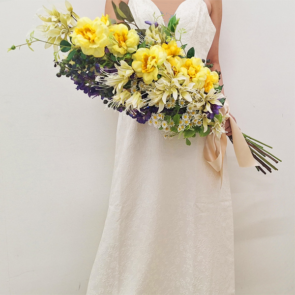アーティフィシャルフラワーブーケ　大きい