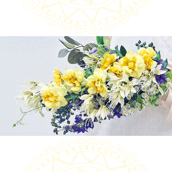 アーティフィシャルフラワーブーケ　大きい